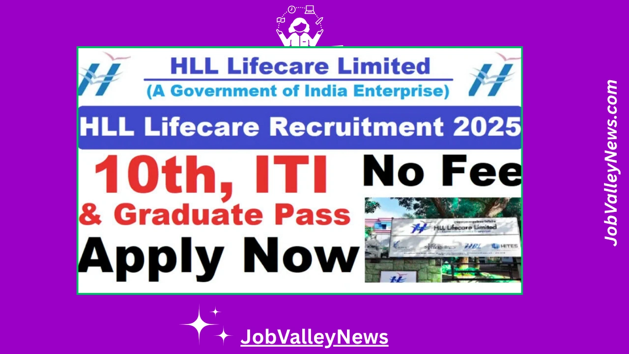 HLL Lifecare Limited Recruitment 2025