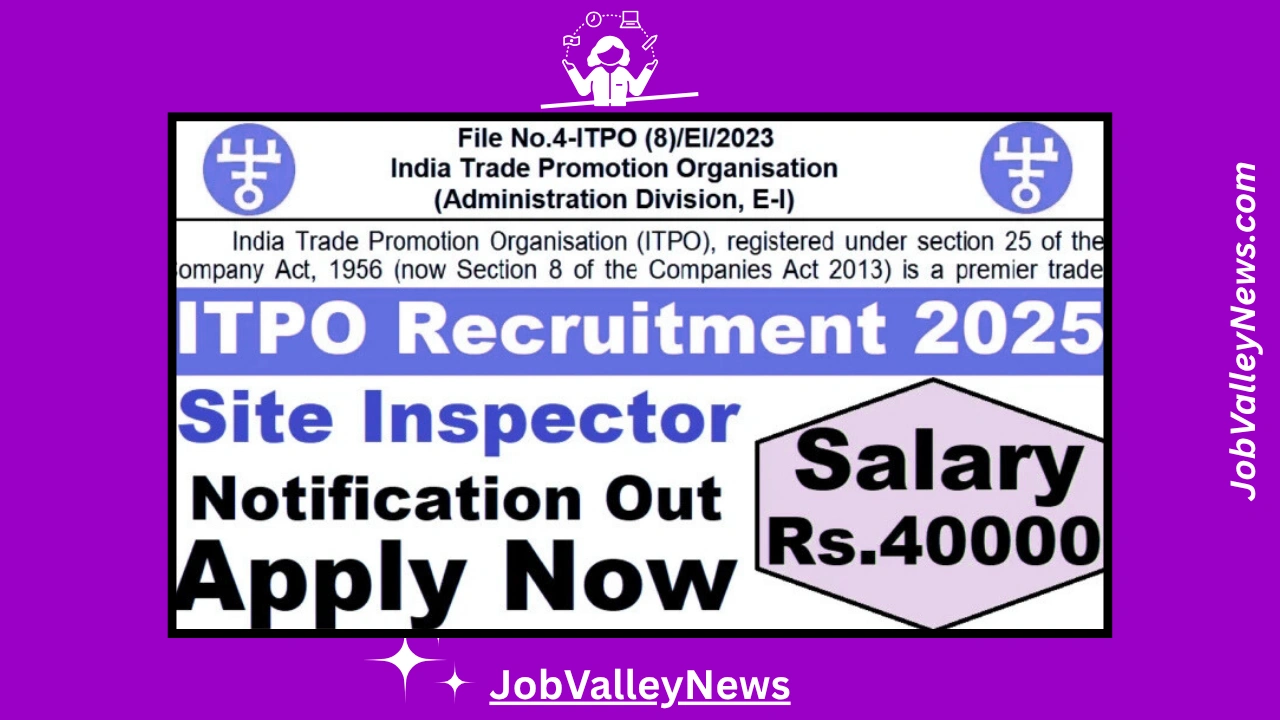 ITPO Recruitment 2025